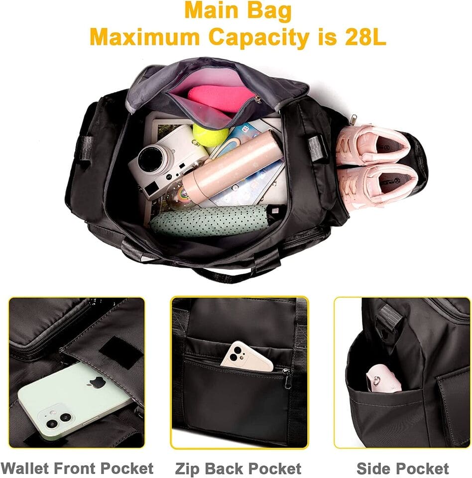 Personal Sports Duffle Bag, Large Capacity Travel Luggage Bag, Multifunctional Trip Splash Proof Luggage Bag, Men Women Fashion Shoulder Bag, Multi Pockets Waterproof Shoe Cabinet Bag Personal Sports Duffle Bag, Large Capacity Travel Luggage Bag, Multifunctional Trip Splash Proof Luggage Bag, Men Women Fashion Shoulder Bag, Multi Pockets Waterproof Shoe Cabinet Bag